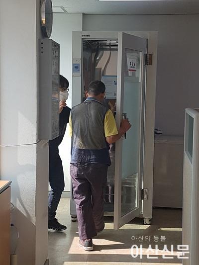 3. 아산시보건소, 결핵음압채담부스.jpg