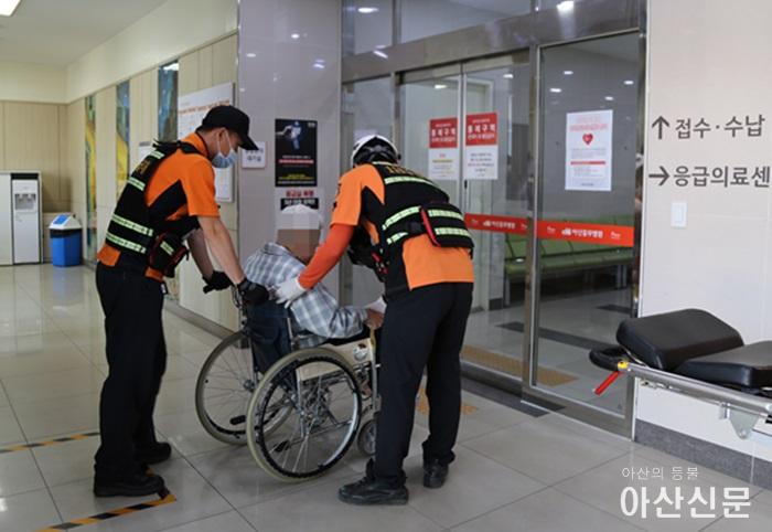 관련사진(독립유공자 119병원이송).JPG