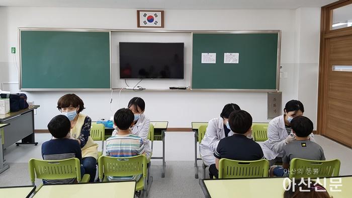 4. 아산시보건소, 어린이 충치예방 불소나쉬 도포 추진.jpg