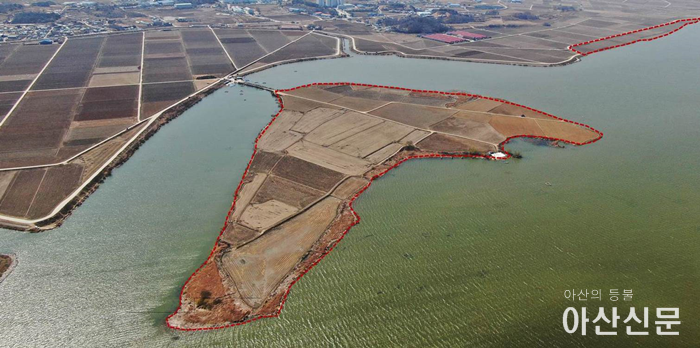 2. 아산시 안성천 쌀조개섬, 생태수변공원으로 탈바꿈.png