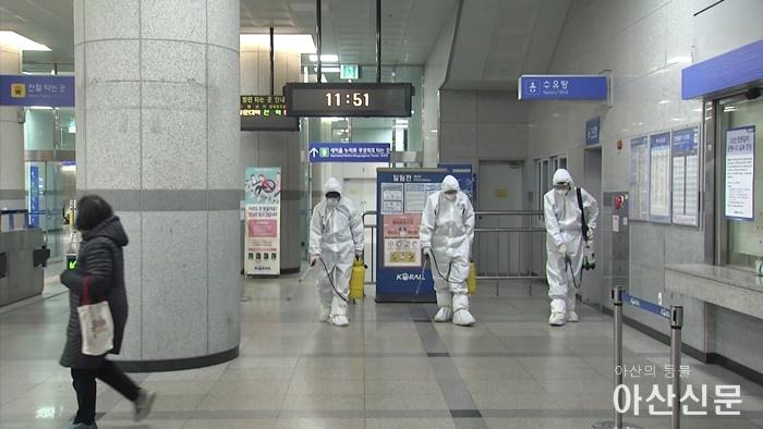 2-4. 아산시, 신종 코로나 24시간 대응...방역 고삐 당긴다..jpg