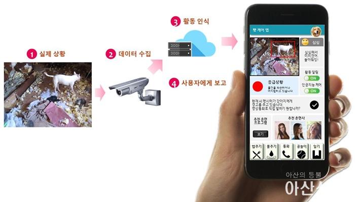 사진 2. 반려동물 감정 인식 모바일 앱의 원리 설명 이미지.jpg