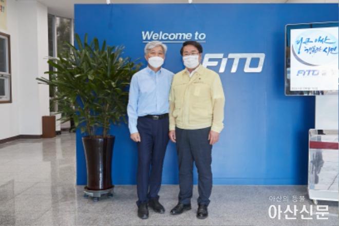 2-2. 오세현 아산시장, 관내 유망기업 ㈜금성풍력과 ㈜피토 현장 방문 (1).jpg