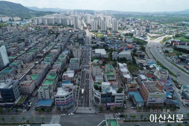 3. 아산시, 배방 중로 1-1호(북수로) 확포장 공사 준공 (1).jpg